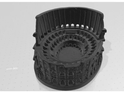 Antigua Roma Coliseo / Coliseo Completo - Diorama Modelo Escala 100% Preciso Foto 1 de 4