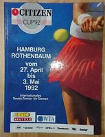 Rar! Int. Tennis-Turnier für Damen Hamburg Rothenbaum 1992 Steffi Graf Sabatini