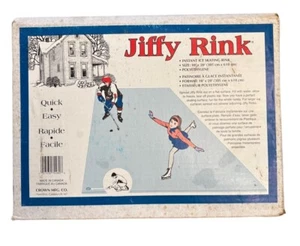 Jiffy Rink Instant Ice Skating Rink Plastic Polyetheylene Liner 10’x20’ New - Picture 1 of 1