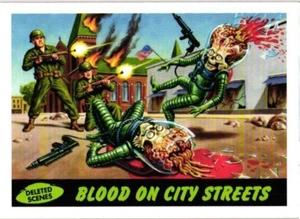 Mars Attack Deleted Scenes Blood on City Streets 2012 Topps - Picture 1 of 4