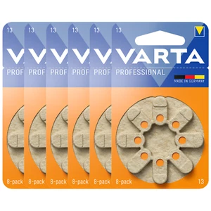 Varta Size 13 Mercury-Free 1.45V Hearing Aid Batteries (48 Pack) - Picture 1 of 4