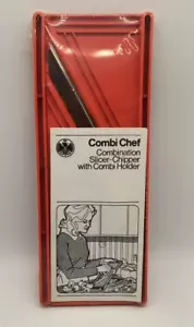 Vintage Kombi Chef Kombination Schneider-Chipper mit Kombihalter & Handbuch NEU - Bild 1 von 7