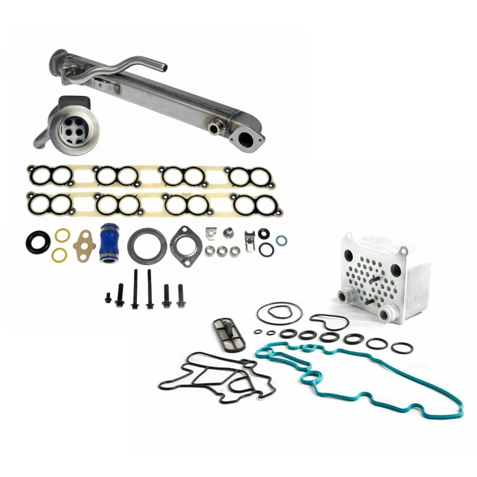 Juntas mejoradas del enfriador de aceite del EGR de Rudy's para Ford Powerstroke 2004-07 6,0 L Foto 1 de 1