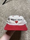 Vintage Miami Heat Snapback Hat Cap Adult Size Heart Embroidery