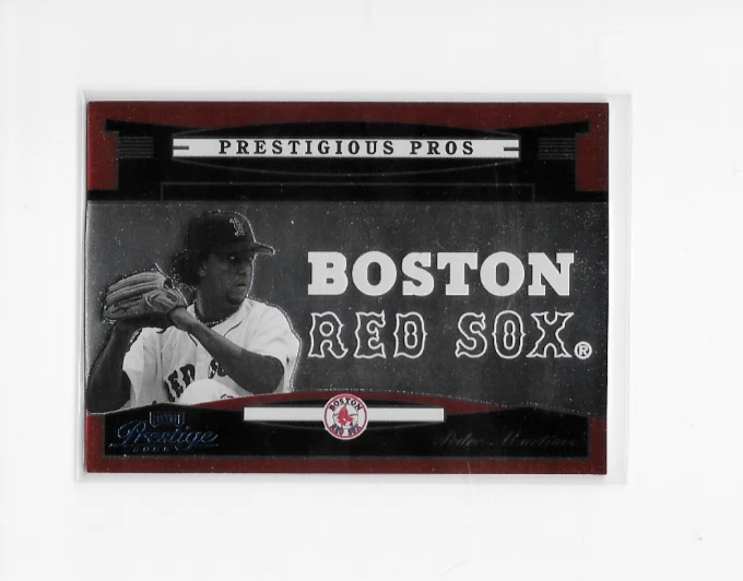 2005 Playoff Prestige Pedro Martinez Prestigious Pros Orange /500 D496 - Image 1 of 1