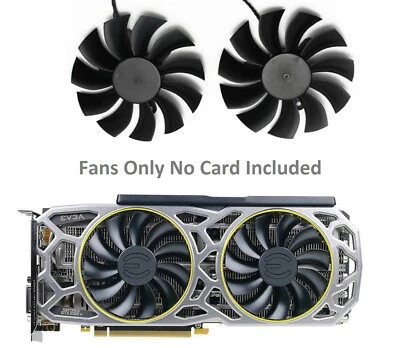 EVGA GTX 1080Ti SC2 GAMING PLA09215B12H Graphics Card Cooling Fan 87mm 42mm 4-P Foto 1 de 4