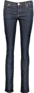 Versace Colección Mujer Vaqueros Cabeza de Medusa Logo Bordado Talla 26 - Elástico - Imagen 1 de 11