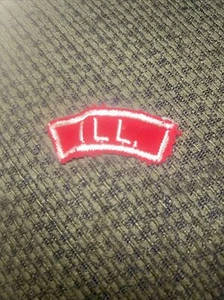 Older Boy Scout Illinois ILL Red White state strip BSA - Bild 1 von 4