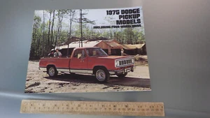 Vtg ORIGINAL 1975 DODGE PICKUP TRUCKS Dealership Sales 16-Page Brochure *camper - Picture 1 of 8