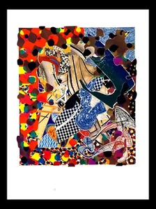 "The Affidavit" by Frank Stella 1993 Print - Picture 1 of 3