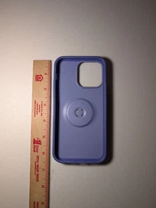 iPhone 14 Pro Compatible Case Purple w/ Socket Compatible - Symmetry Series - Picture 1 of 2
