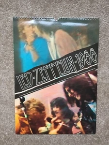 Vintage Led Zeppelin Kalender 1988 im Neuzustand - Bild 1 von 1