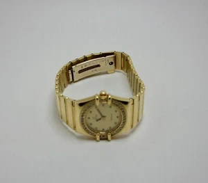 Omega Constellation 18K Solid Gold Diamond Bezel & Markers Ladies Watch - Picture 1 of 8