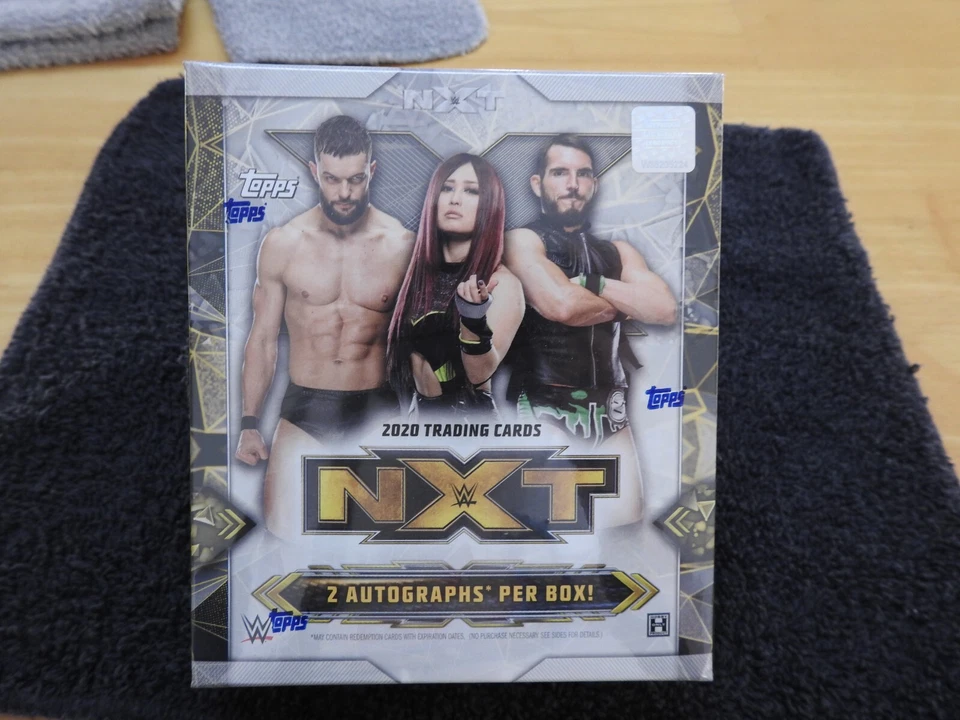 2020 Topps WWE NXT Wrestling Factory Sealed Hobby Box 2 Autographs in box - Image 1 of 1
