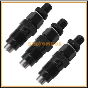 3PCS Fuel Injectors 8941169342 For Hitachi EX12 EX15 EX20UR EX20UR-2 EX22 EX30UR - Picture 1 of 2