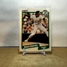 1990 Fleer - #6 Dennis Eckersley