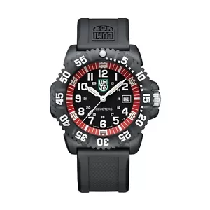 Orologio Luminox X2.2051 Uomo Leone Marino Quadrante Nero e Rosso Quarzo - Foto 1 di 6