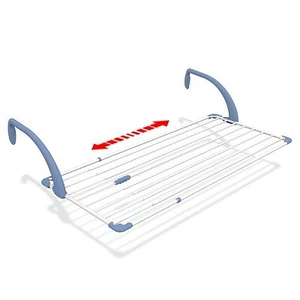 STENDIBIANCHERIA DA BALCONE GIMI BREZZA EXTEND ESTENSIBILE DA 120 CM MAX 190 CM - Foto 1 di 1