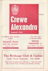 Crewe Alexandra v Doncaster Rovers, 19 November 1969, FA Cup 1st Round Replay