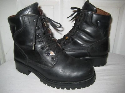 Havana Joe Botines Unisex Cuero Negro Zapatos Para Hombre 7, Para Mujer 9 Hechos en ESPAÑA. Foto 1 de 4