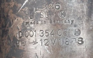 *Vintage*1960-1963 Mercedes-Benz 180D Bosch Starter - #0 001 354 031 - Picture 1 of 11