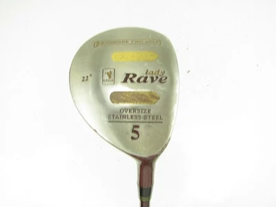 DAMAS Cuadrado Dos Golf Lady Rave Fairway 5 Madera 22 grados con Grafito Foto 1 de 4
