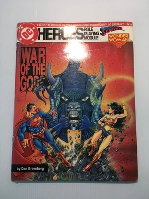 Módulo RPG DC Heroes - Guerra de los Dioses - 243 (Mayfair, 1989) Precintado Foto 1 de 4