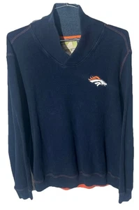 Tommy Bahama Mens XL Pullover Sweater NFL Denver Broncos Blue - Picture 1 of 10