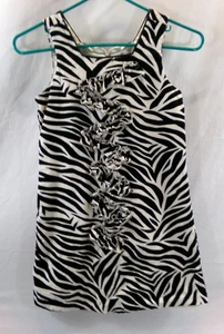 Vestido de pana cebra con forro satinado para niños Place Girl - Talla 10 - ÚNICO - Imagen 1 de 11