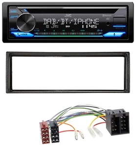 JVC Bluetooth MP3 USB DAB CD Autoradio für VW Golf 2 83-92 Jetta II 84-92 T4 90- - Bild 1 von 8