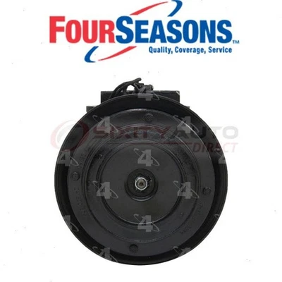 Reman Four Seasons AC Compressor for 1989-1990 Dodge Colt 1.5L 1.8L L4 - Heating Foto 1 de 4