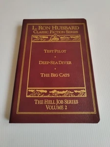 L. Ron Hubbard Classic Fiction The Hell Job Series Volume 2 Leather Bound Gilded - Picture 1 of 7