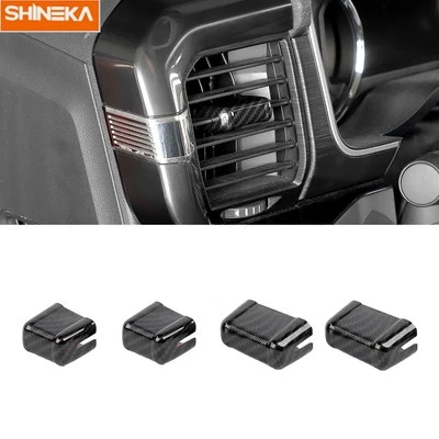 AC Air Conditioner Vent Adjust Knob Control Panel Decor Trim for Ford F150 2021+ Foto 1 de 4