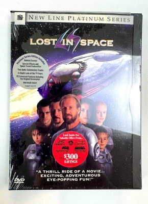 NEW Sealed Lost In Space DVD Widescreen 1998 RARE Promo Edition Sci-Fi Classic! - Image 1 of 3