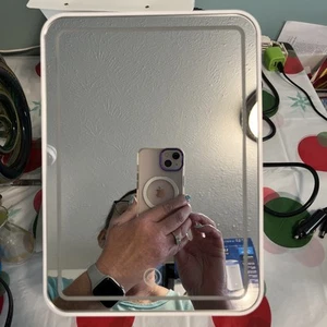 Mini Skincare Fridge with Cooler or Warmer AC/DC Powered, W/LED 3 Bright Levels - Picture 1 of 6