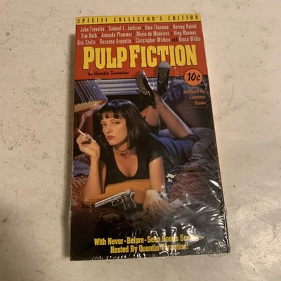 Pulp Fiction (VHS, 1996, Special Collectors Edition) FREE SHIPPING.   VHS3 - Image 1 of 4