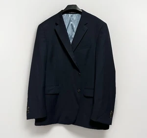 Blazer Peter Millar Hombre Azul Marino 50T Alto Lana Virgen Hecho en Canadá Abrigo Deportivo - Imagen 1 de 13