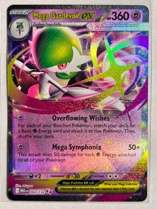Mega Evolución Pokémon Escarlata y Violeta 2025 Mega Gardevoir ex 60/132 Holo - Imagen 1 de 2