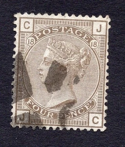 LOTE DE SELLOS DE GRAN BRETAÑA, SCOTT #84 USADO ($87.50) ALGUNOS PERFS CORTOS - Imagen 1 de 2