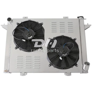 3 Row Radiator Fan Shroud Fit 91-93 Dodge D250 D350 W250 W350 5.9L DIESEL CC1198 - Picture 1 of 13