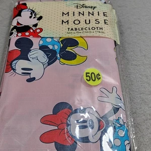Disney MINNIE MOUSE Mantel Clásico Rosa 52inx70in Mejores Marcas Nuevo en Paquete Sellado - Imagen 1 de 6