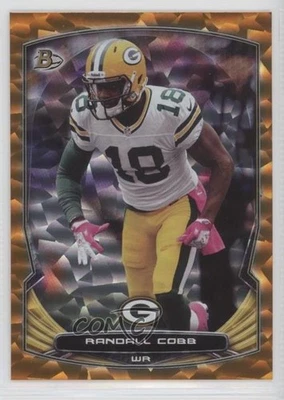 2014 Bowman Orange Ice /50 Randall Cobb #44 - Image 1 of 2