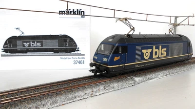 Märklin 37461 E-Lok Re 465 "Bern-Lötschberg-Simplon-Bahn"  mfx + Sound - Bild 1 von 4