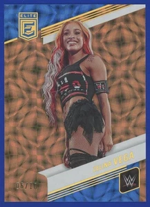 Zelina Vega 2023 Donruss Elite WWE #41 GOLD - 06/10 - VERY NICE! - Picture 1 of 2