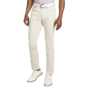G/Fore Core 5 Pockets Golf Pants Mens Size 34x34 (Fits 34x33) Stretch Stone - Picture 1 of 8