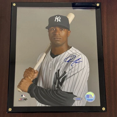 奥斯汀·杰克逊纽约洋基队亲笔签名 8 x 10 照片带施泰纳真品证明 — 第 1/2 张图片