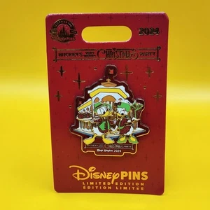 Disney Pin Mickey’s Very Merry Christmas Party 2024 Donald and Daisy Limited Ed - Picture 1 of 3