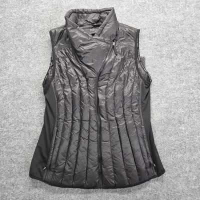 Calvin Klein Performance Vest Womens XL Black Premium Down Puffer Zip Pockets - Image 1 of 4