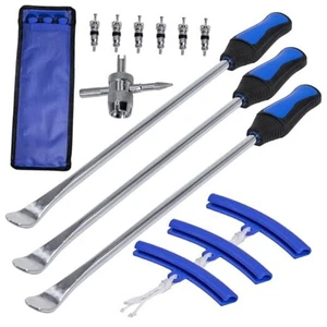  Cucchiai Pneumatici 14.5IN, Kit Cambio Pneumatici in Acciaio per Moto Sporco Bici Prato  - Foto 1 di 8