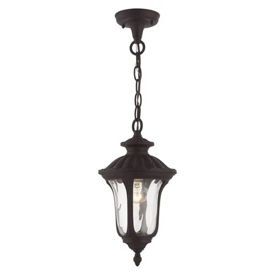 Livex Lighting - Oxford - 1 Light Outdoor Pendant Lantern in Traditional Style - - Image 1 of 4